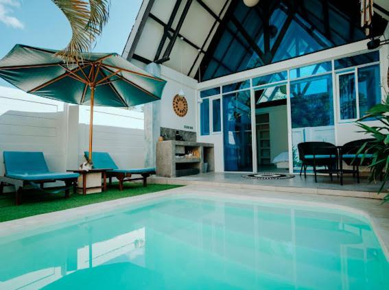 Atties Villa Gili Air Buitenkant foto