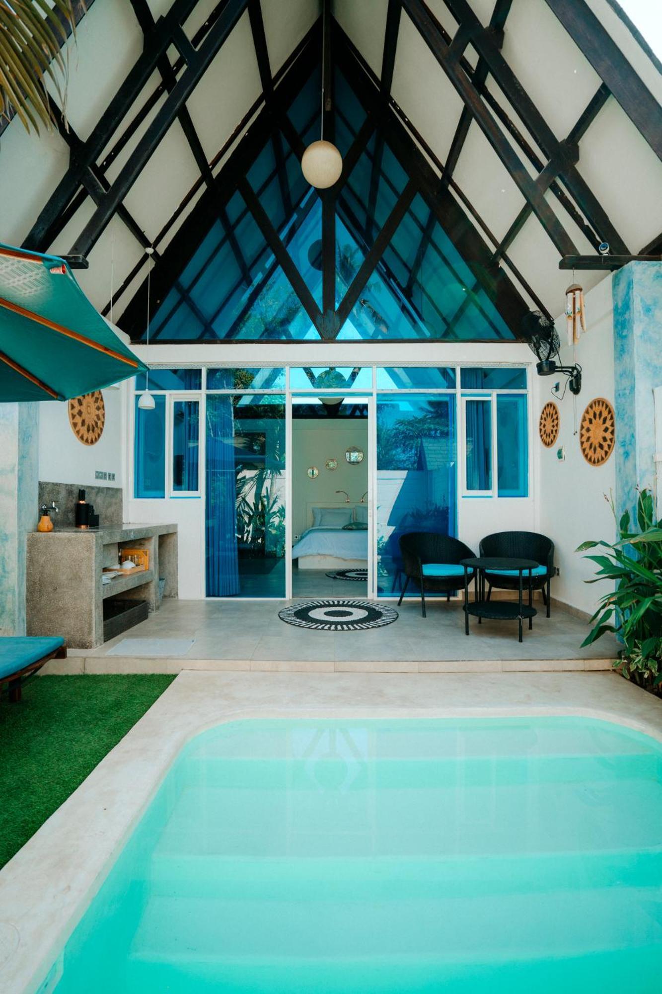 Atties Villa Gili Air Buitenkant foto