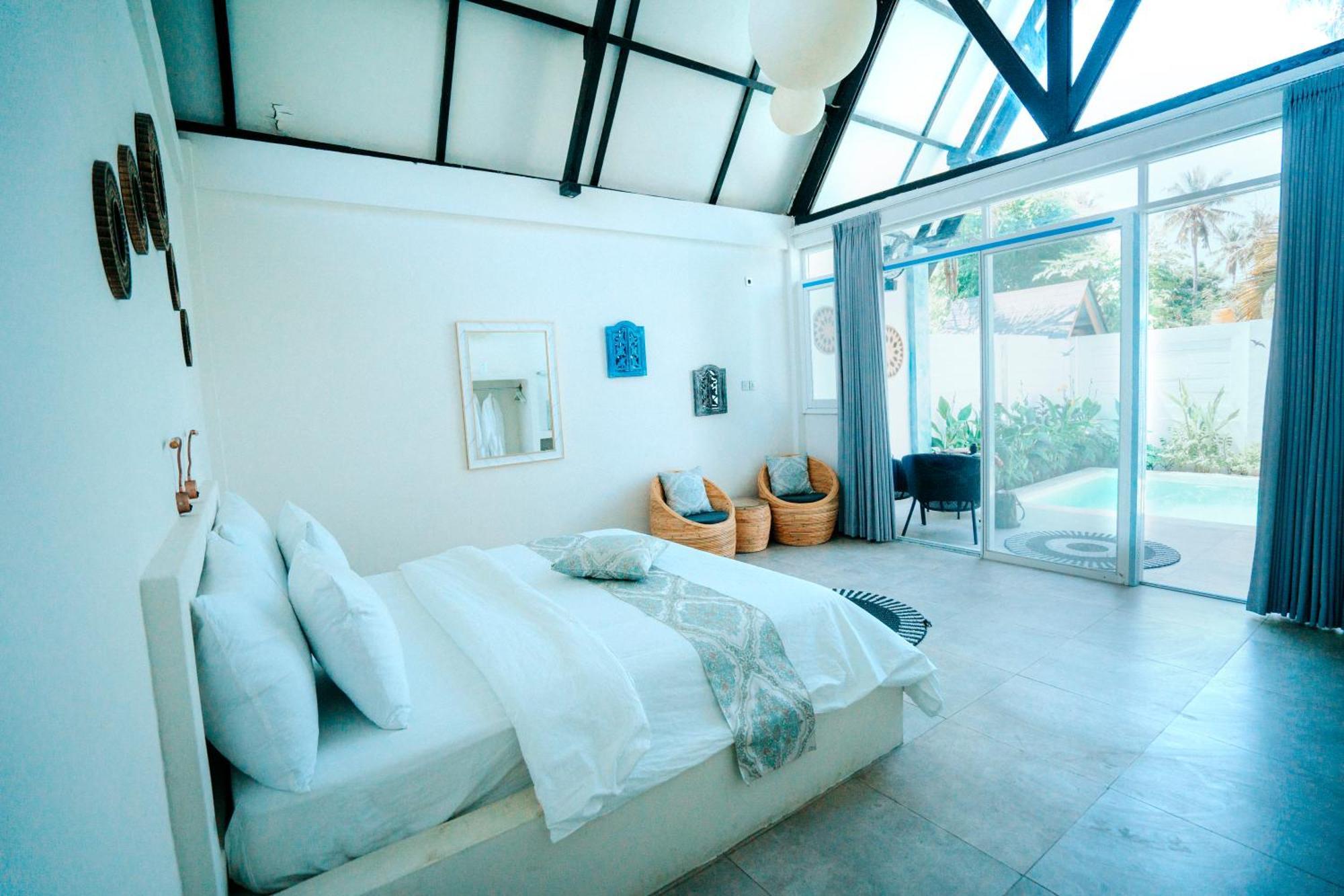 Atties Villa Gili Air Buitenkant foto