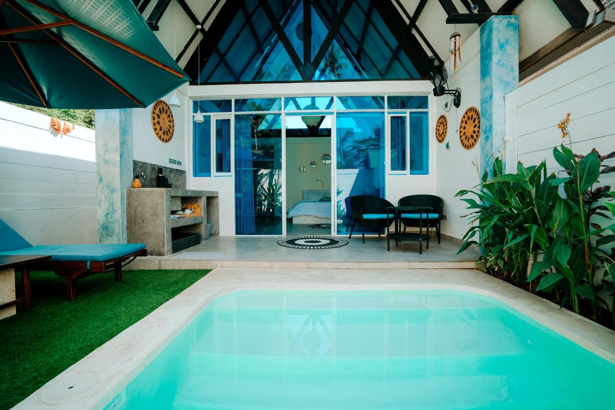 Atties Villa Gili Air Buitenkant foto