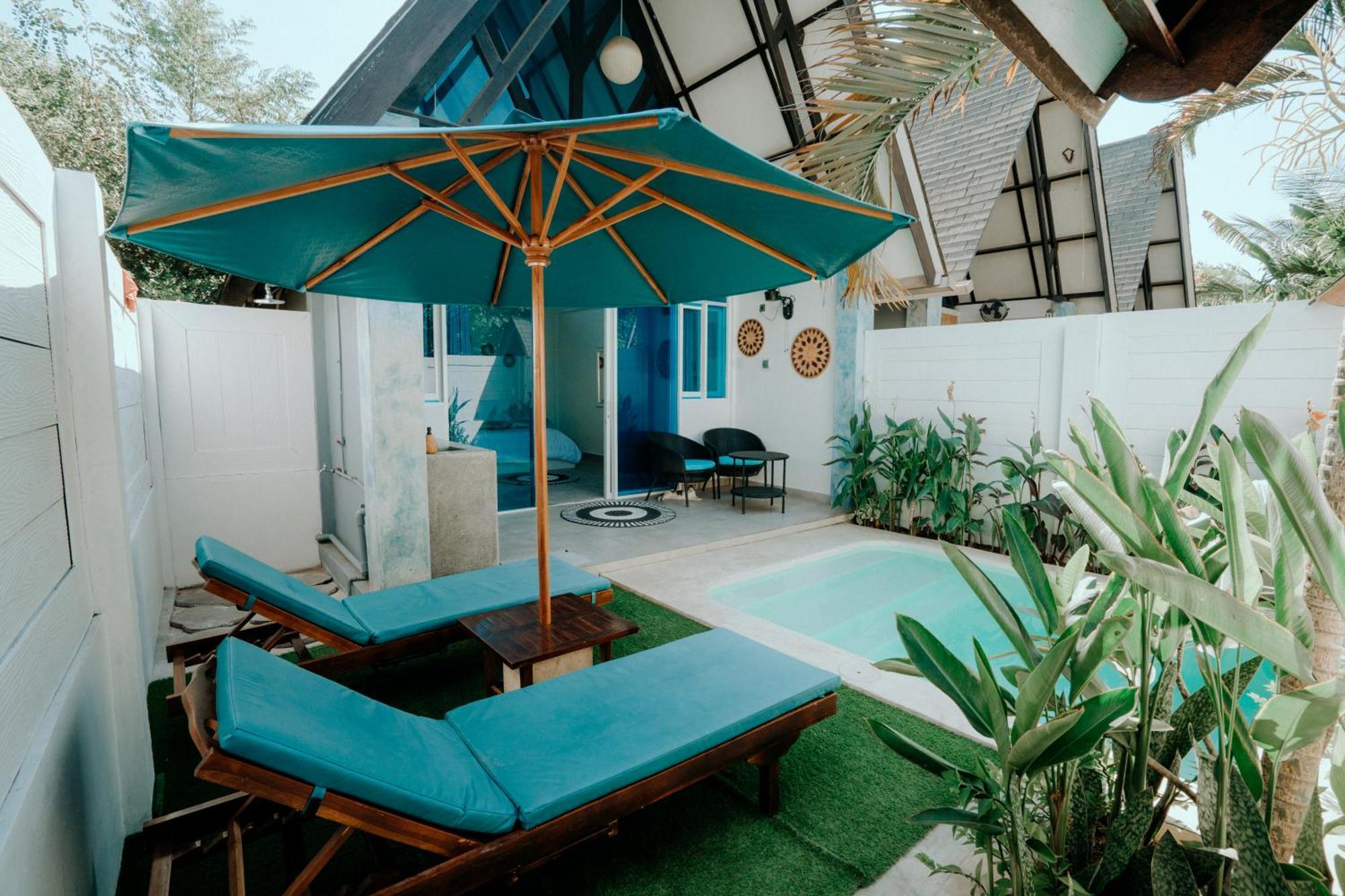 Atties Villa Gili Air Buitenkant foto
